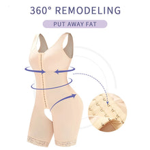 Charger l'image dans la galerie, Postpartum Recovery Full Body Shapewear Slimming Bodysuit Compression Tummy Control Binders Corset Waist Trainer Hip Enhancer