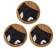 Charger l&#39;image dans la galerie, Lot de 3 culottes menstruelles étanches, lavables, durables et écologiques
